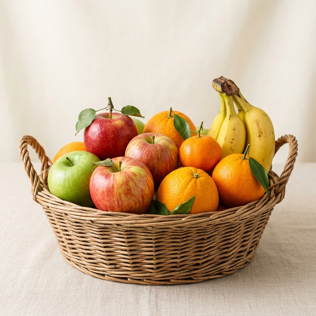 Colorful fruits selection