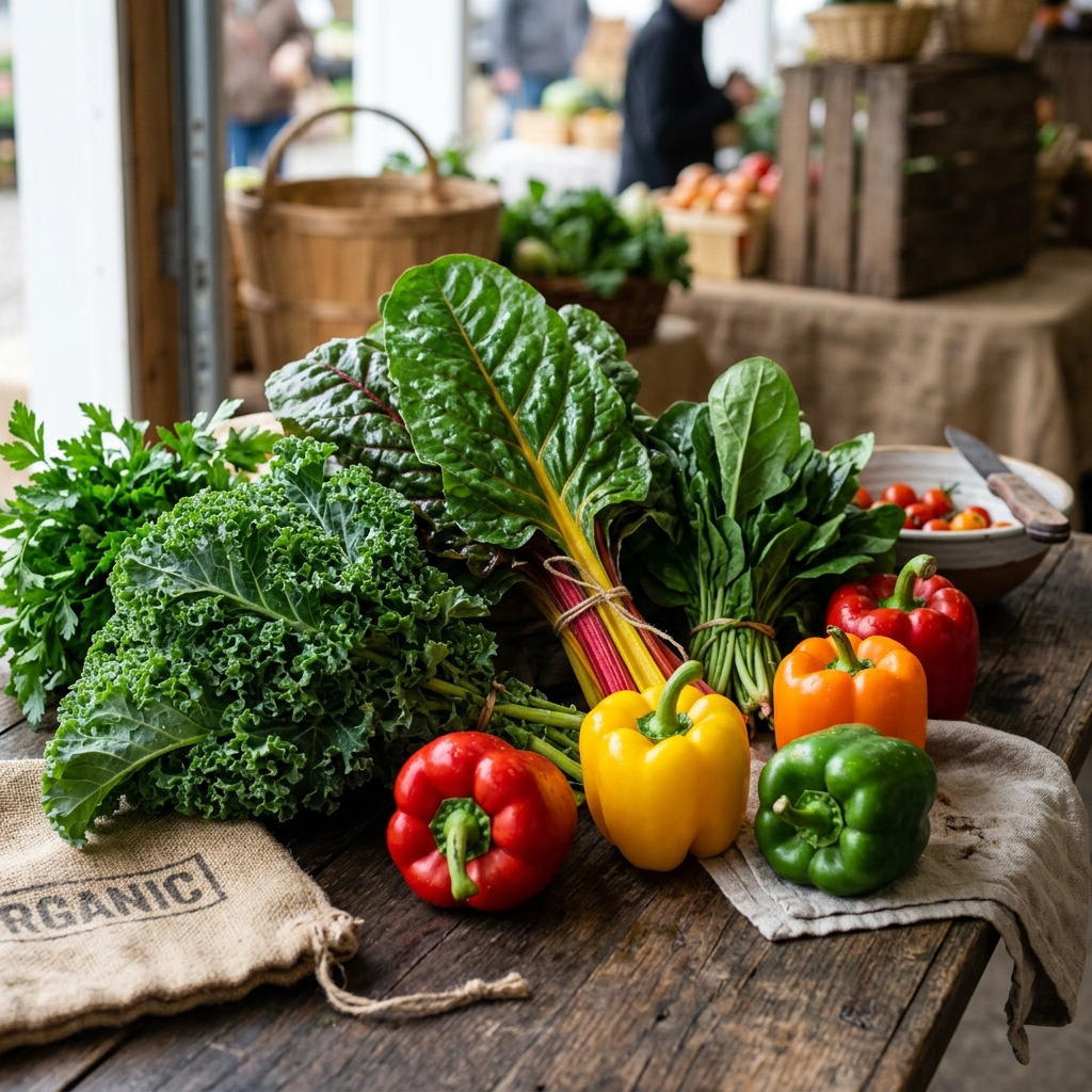 Fresh vegetables